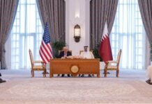 Trump: Katar ile İlişkilerimiz Tarihî Olarak En Üst Seviyeye Ulaştı